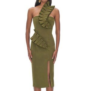 Andrea Iyamah Kamala Midi Dress